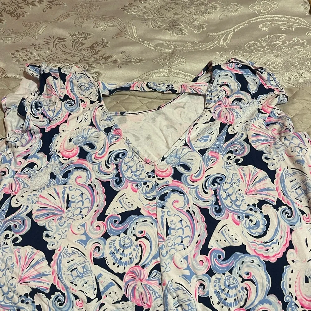 Lilly Pulitzer Multicolor Paisley Dress - Picture 8 of 9